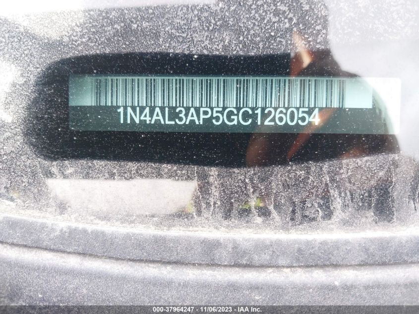 2016 NISSAN ALTIMA 2.5 SV - 1N4AL3AP5GC126054