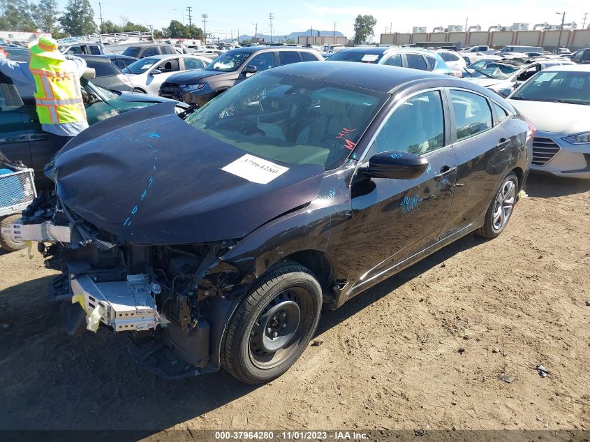 VIN 2HGFC2F55JH509841 2018 HONDA CIVIC LX