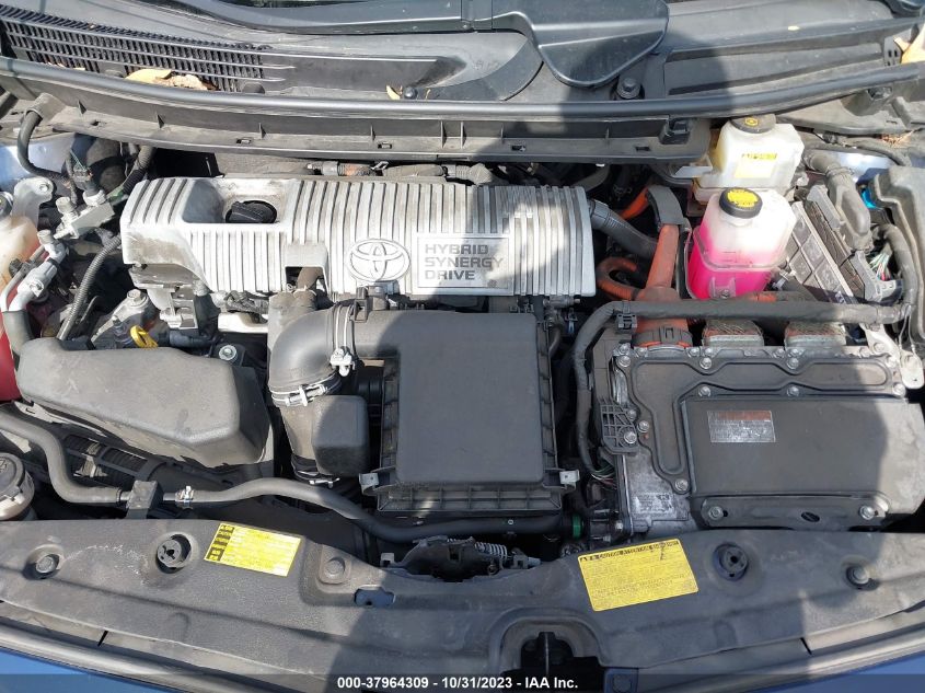 2013 TOYOTA PRIUS ONE/TWO/THREE/FOUR/FIVE - JTDKN3DU2D1720781
