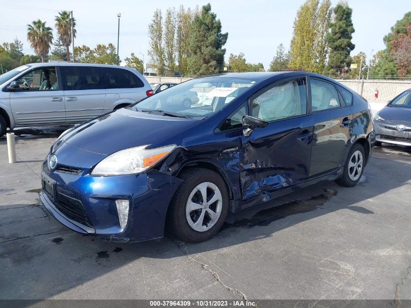 2013 TOYOTA PRIUS ONE/TWO/THREE/FOUR/FIVE - JTDKN3DU2D1720781