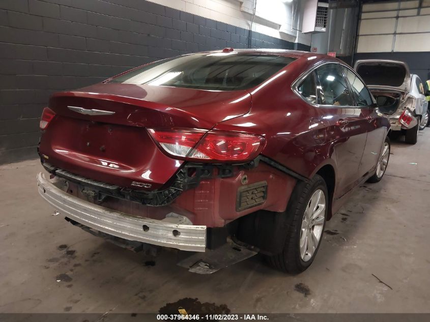 2015 CHRYSLER 200 LIMITED - 1C3CCCAB2FN661194