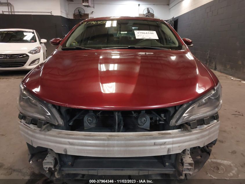 2015 CHRYSLER 200 LIMITED - 1C3CCCAB2FN661194