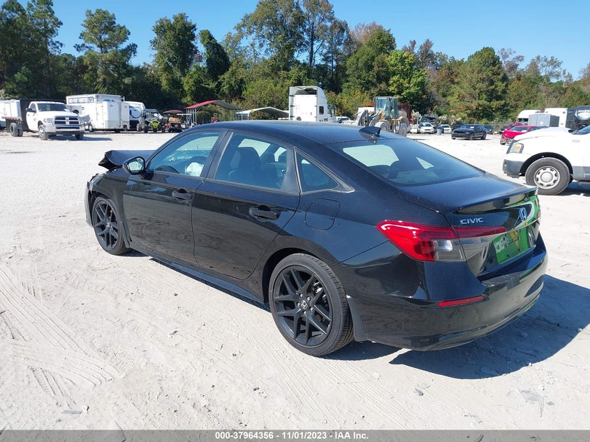 VIN 2HGFE2F57NH542985 2022 HONDA CIVIC SPORT