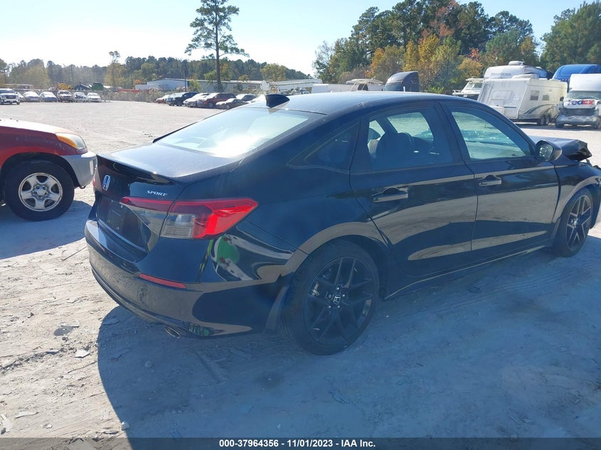 VIN 2HGFE2F57NH542985 2022 HONDA CIVIC SPORT
