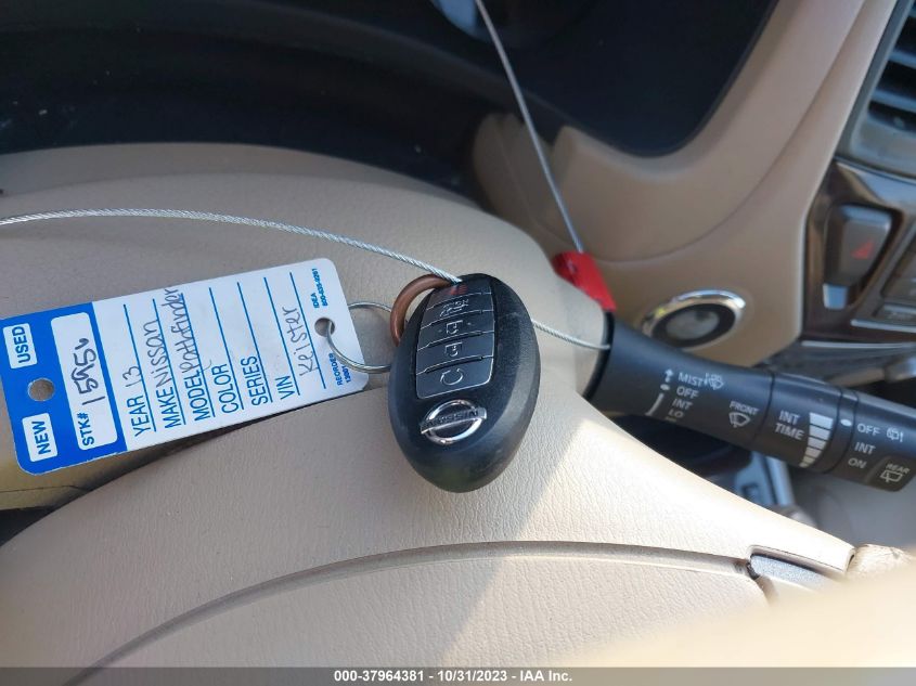 2013 NISSAN PATHFINDER SL - 5N1AR2MN7DC619643