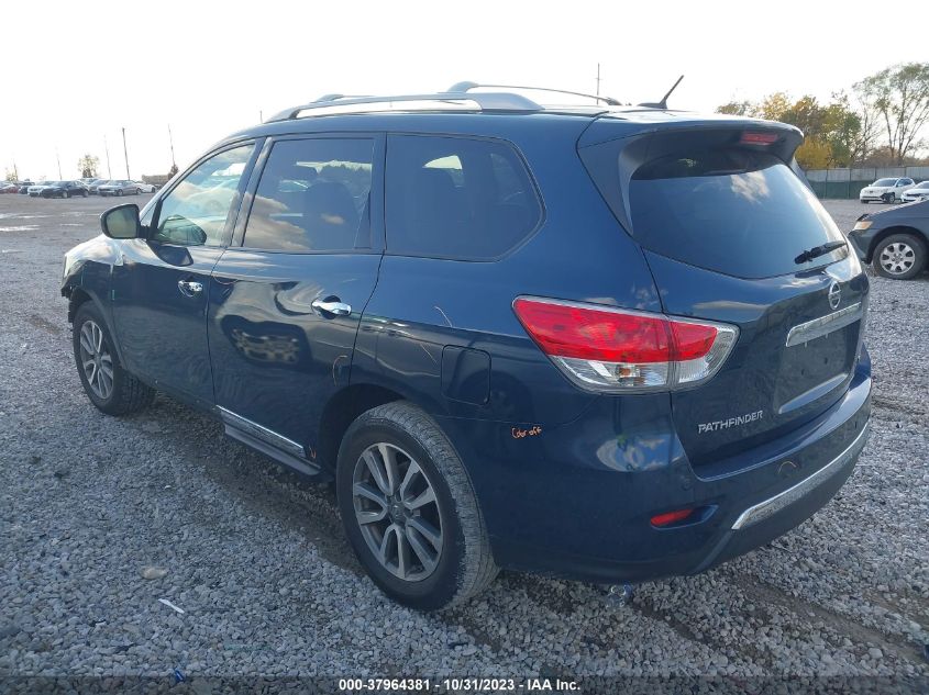 2013 NISSAN PATHFINDER SL - 5N1AR2MN7DC619643