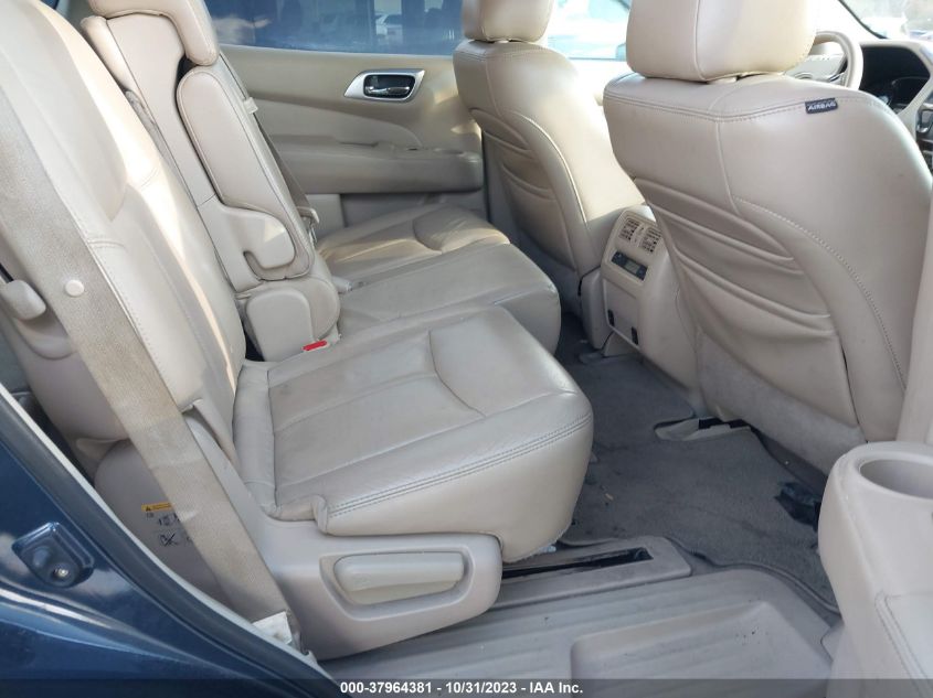 2013 NISSAN PATHFINDER SL - 5N1AR2MN7DC619643