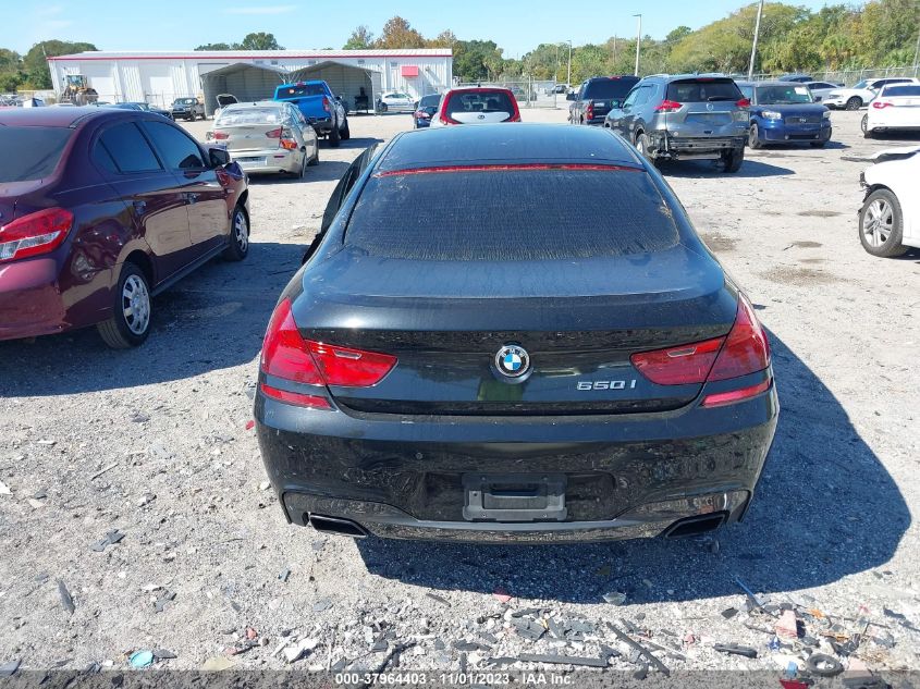 2015 BMW 650I GRAN COUPE 650I WBA6B2C5XFD799162