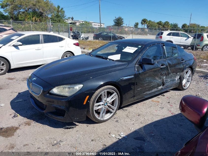 2015 BMW 650I GRAN COUPE 650I WBA6B2C5XFD799162