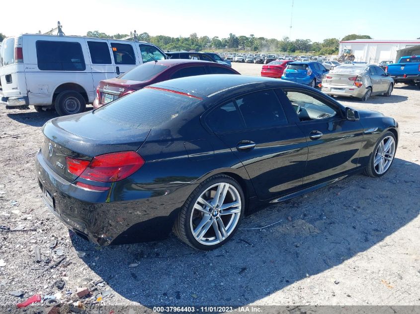 2015 BMW 650I GRAN COUPE 650I WBA6B2C5XFD799162