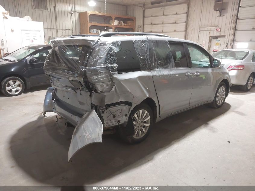 2014 TOYOTA SIENNA XLE/LIMITED - 5TDDK3DC6ES077980