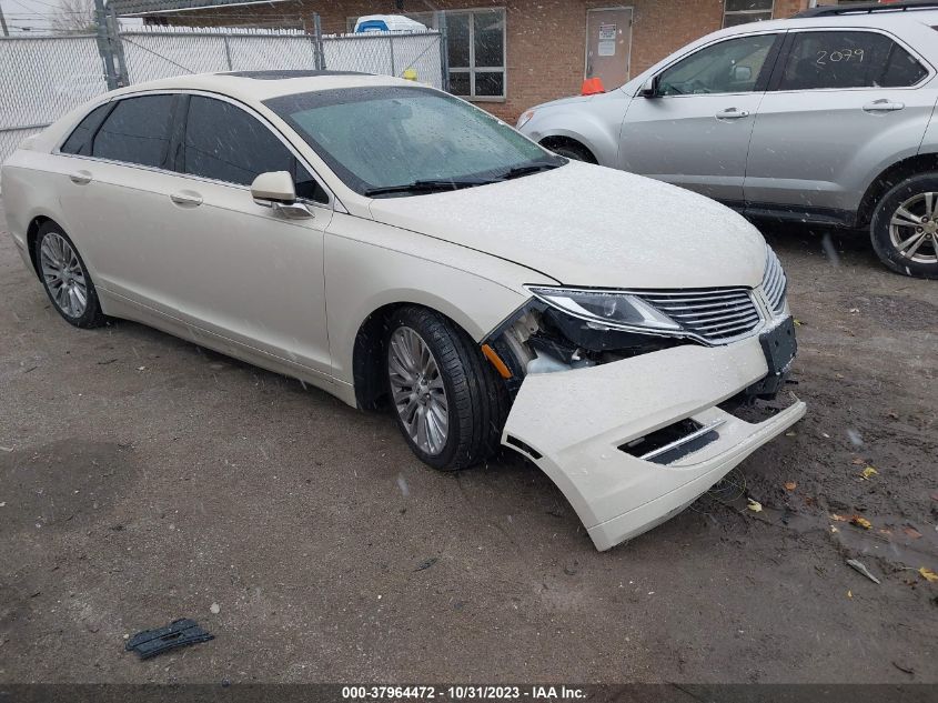 Lot #2525412810 2016 LINCOLN MKZ salvage car