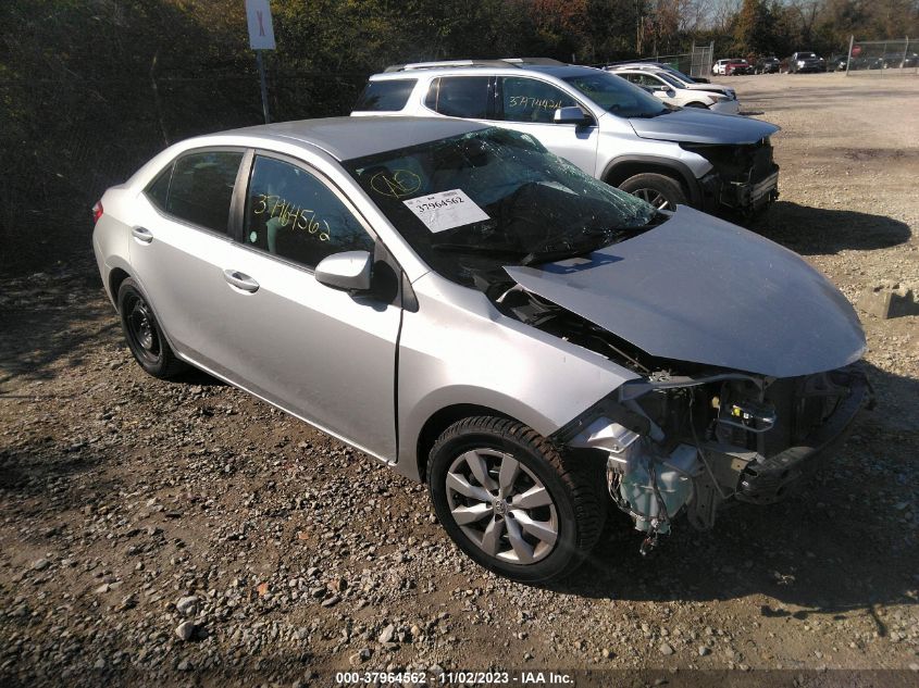 2015 TOYOTA COROLLA LE - 5YFBURHE7FP305401