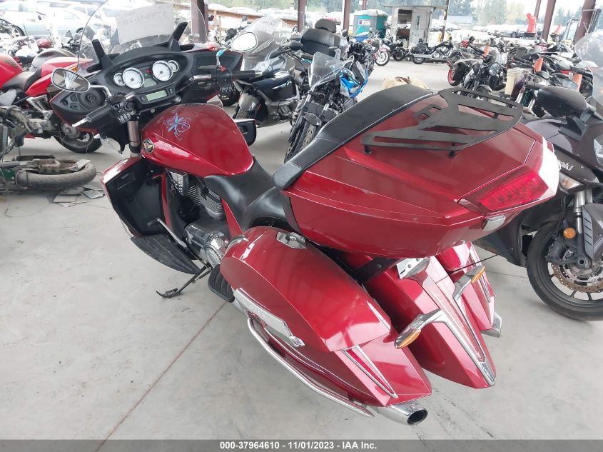 2012 VICTORY MOTORCYCLES CROSS COUNTRY TOUR - 5VPTW36N8C3010196