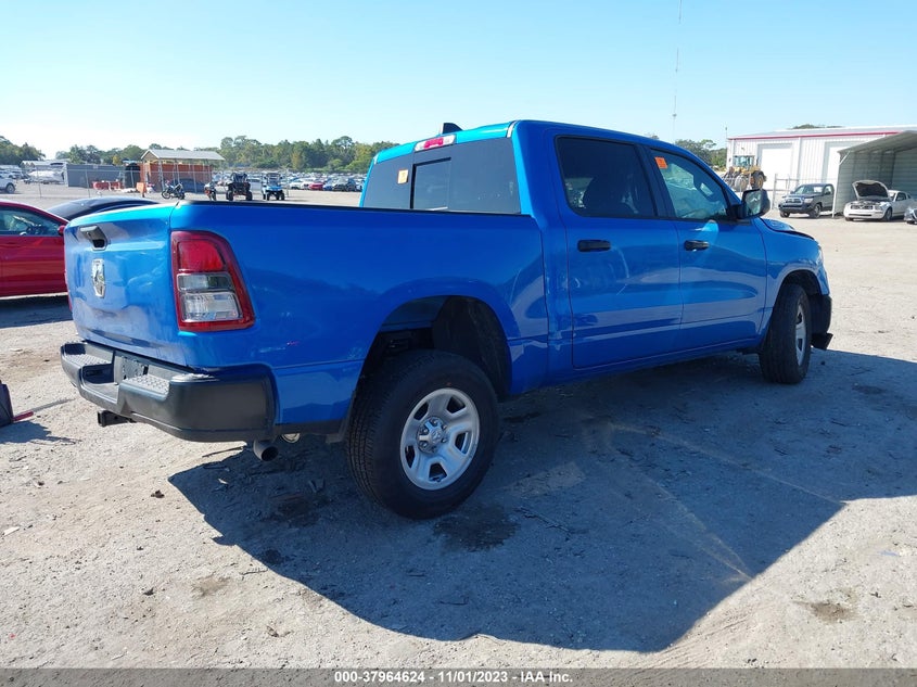 VIN 1C6RREGGXPN654599 2023 RAM 1500 TRADESMAN  4X2 5\7" BOX