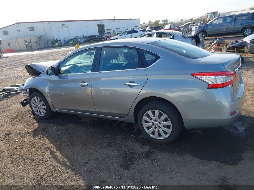 2013 NISSAN SENTRA SV - 3N1AB7AP7DL773725