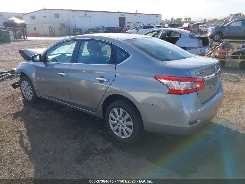 2013 NISSAN SENTRA SV - 3N1AB7AP7DL773725