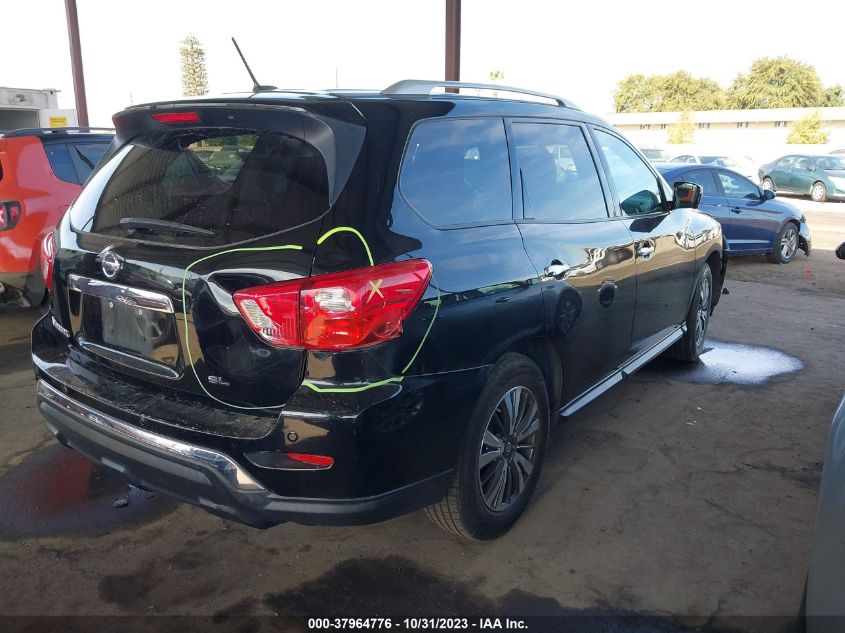 2017 NISSAN PATHFINDER S/SV/SL/PLATINUM - 5N1DR2MN0HC625268