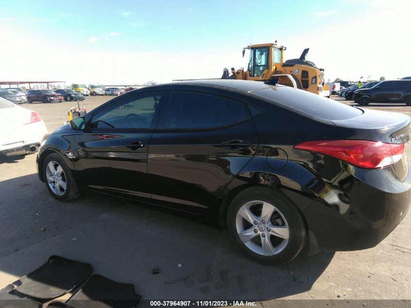 2013 HYUNDAI ELANTRA GLS - KMHDH4AE7DU846356