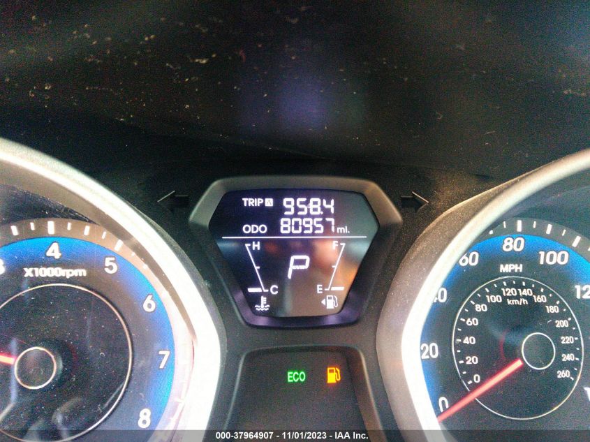 2013 HYUNDAI ELANTRA GLS - KMHDH4AE7DU846356