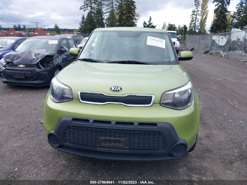 2016 KIA SOUL BASE - KNDJN2A26G7866935