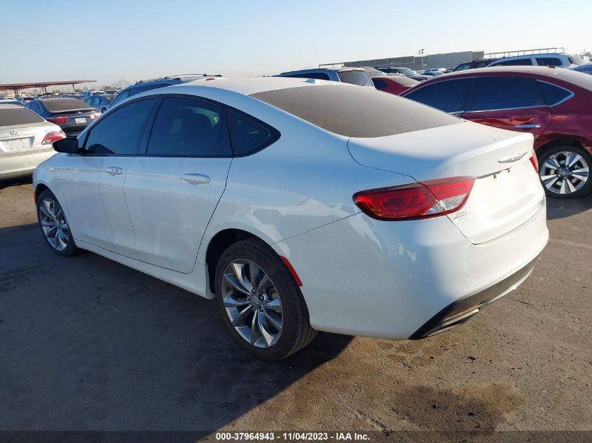 2015 CHRYSLER 200 S - 1C3CCCBG0FN529531