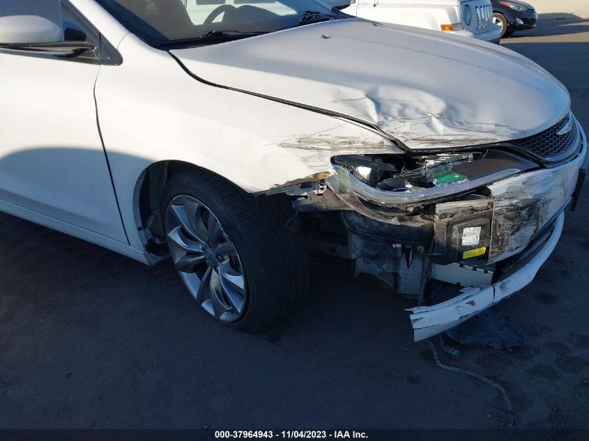 2015 CHRYSLER 200 S - 1C3CCCBG0FN529531