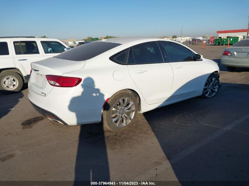 2015 CHRYSLER 200 S - 1C3CCCBG0FN529531