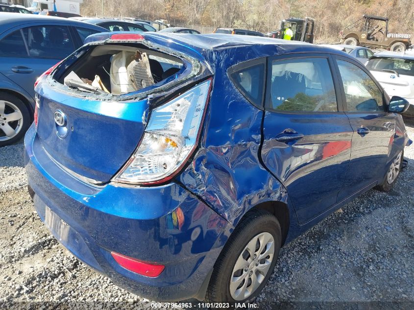 2015 HYUNDAI ACCENT GS - KMHCT5AE0FU232154