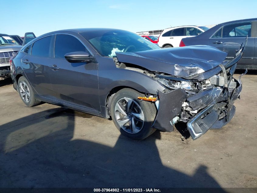 Lot #2524271876 2019 HONDA CIVIC LX salvage car