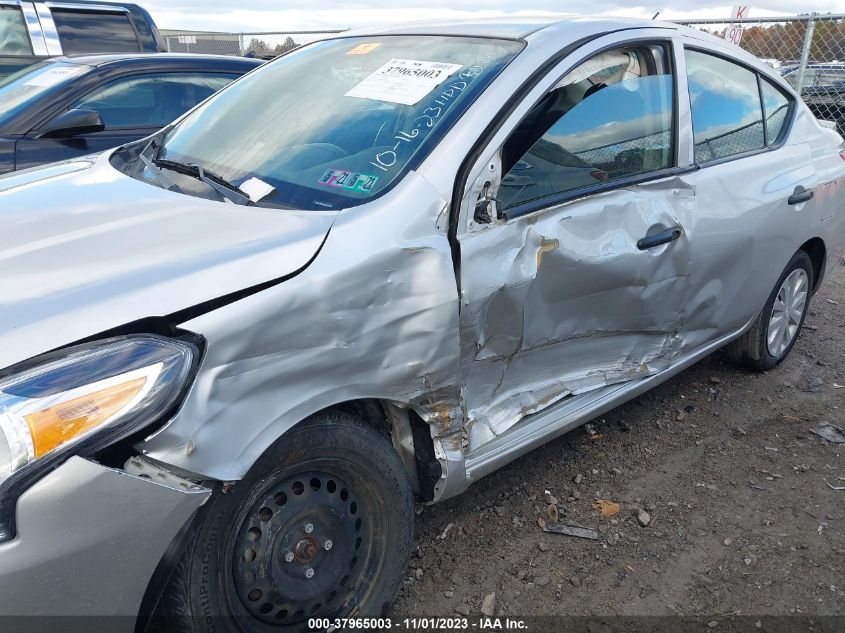 2019 NISSAN VERSA 1.6 S+ - 3N1CN7AP9KL801814