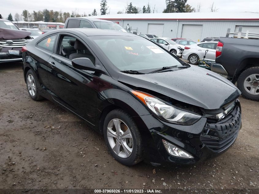 2013 HYUNDAI ELANTRA GS - KMHDH6AE9DU019874