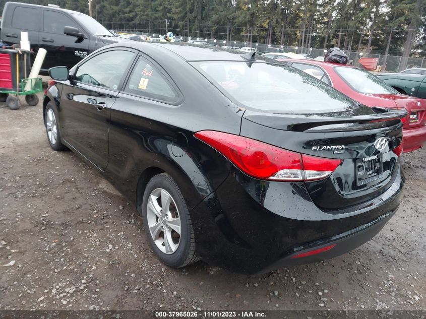 2013 HYUNDAI ELANTRA GS - KMHDH6AE9DU019874