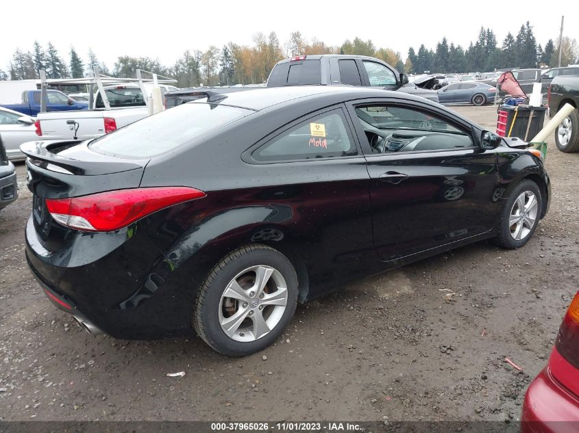 2013 HYUNDAI ELANTRA GS - KMHDH6AE9DU019874