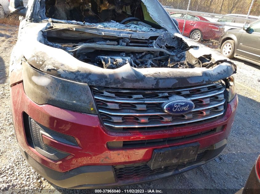 2017 FORD EXPLORER - 1FM5K7B85HGA41220