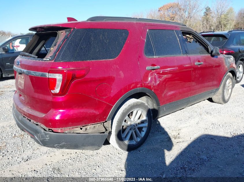 2017 FORD EXPLORER - 1FM5K7B85HGA41220