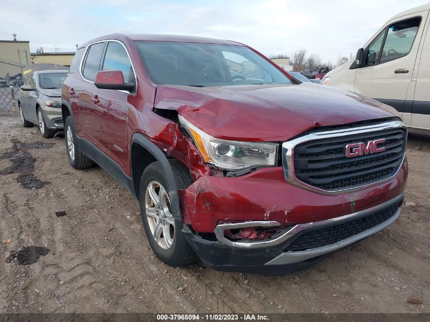 1GKKNKLAXHZ258113 GMC ACADIA SLE-1 2017