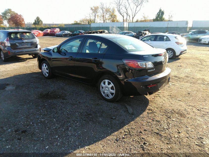 2013 MAZDA MAZDA3 I SPORT - JM1BL1UP8D1824597