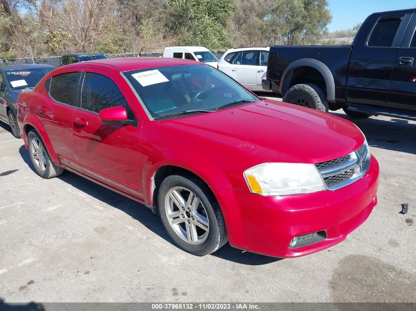 2013 DODGE AVENGER SXT - 1C3CDZCG0DN741034