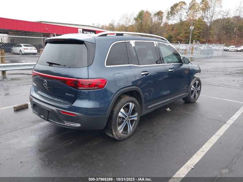 2023 MERCEDES-BENZ EQB 300 SUV 4MATIC - W1N9M0KB7PN033884