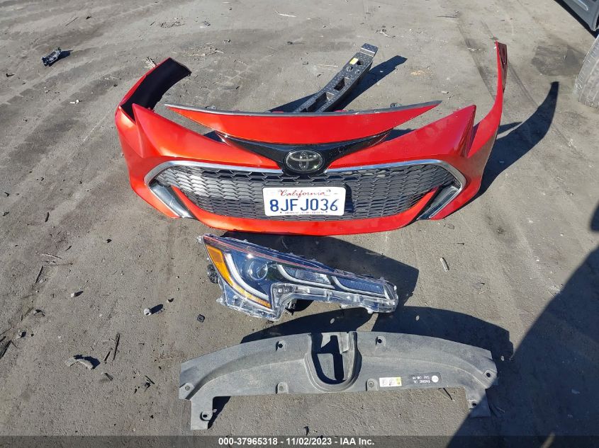 2019 TOYOTA COROLLA HATCHBACK SE/XSE JTNK4RBE7K3040101
