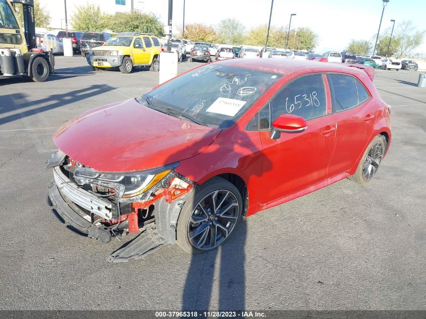 2019 TOYOTA COROLLA HATCHBACK SE/XSE JTNK4RBE7K3040101