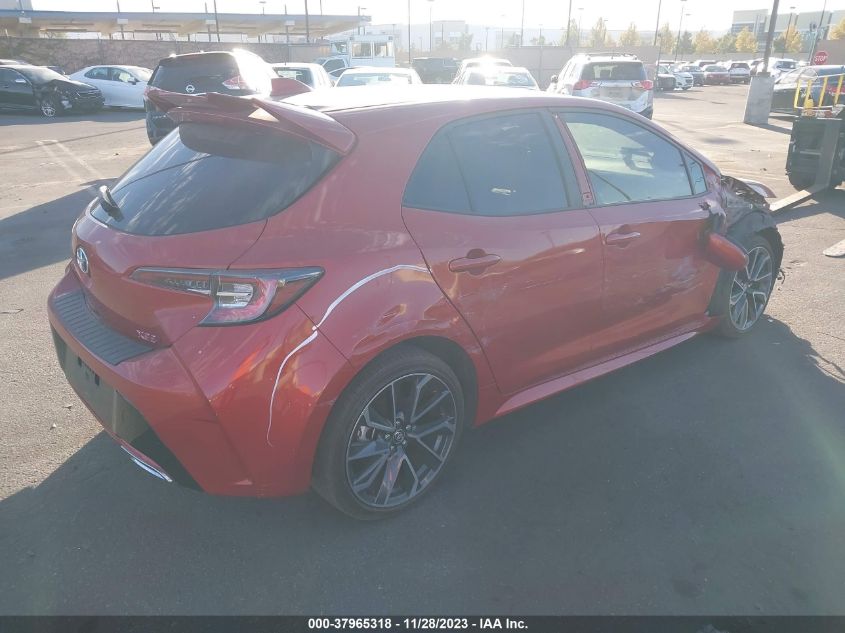2019 TOYOTA COROLLA HATCHBACK SE/XSE JTNK4RBE7K3040101