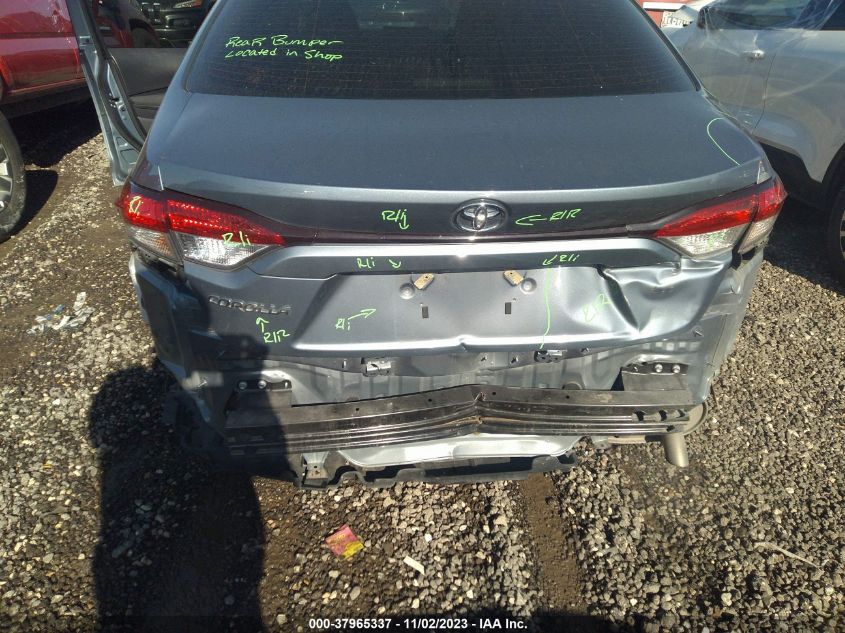 2022 TOYOTA COROLLA LE - JTDEPMAEXN3015498
