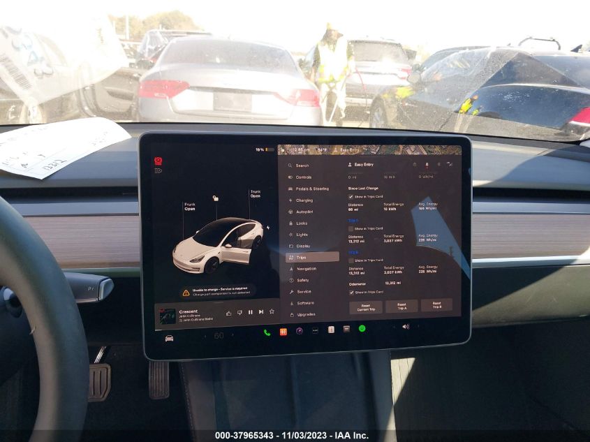 2023 TESLA MODEL 3 REAR-WHEEL DRIVE - 5YJ3E1EA2PF605008