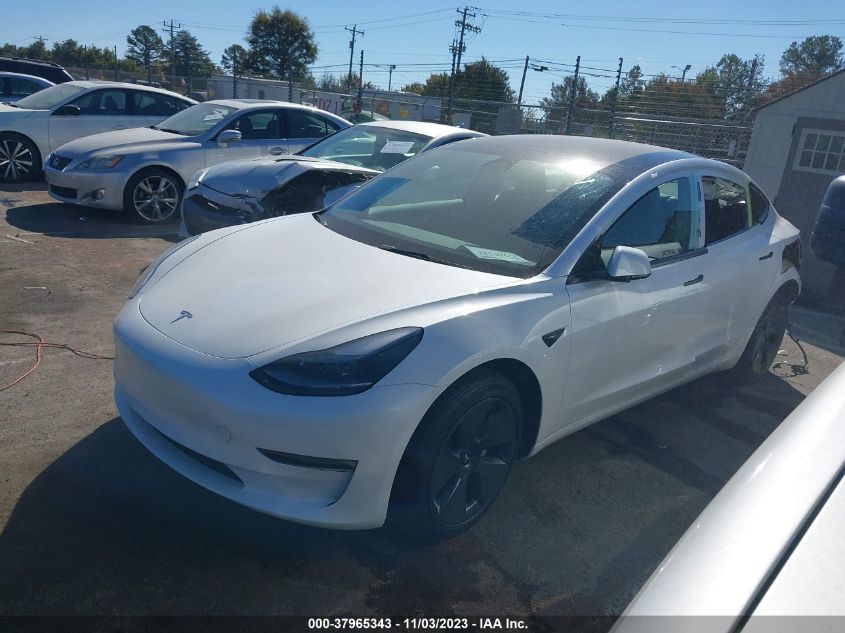 2023 TESLA MODEL 3 REAR-WHEEL DRIVE - 5YJ3E1EA2PF605008