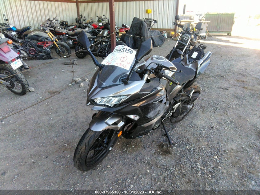 VIN JKAEXKG14MDAB0338 2021 KAWASAKI EX400