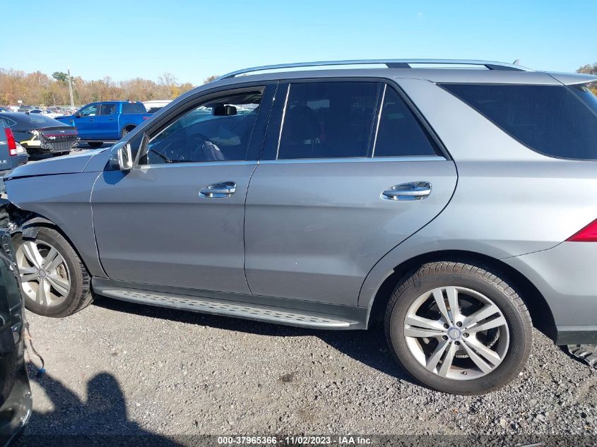 2015 MERCEDES-BENZ ML 350 4JGDA5HB0FA498832
