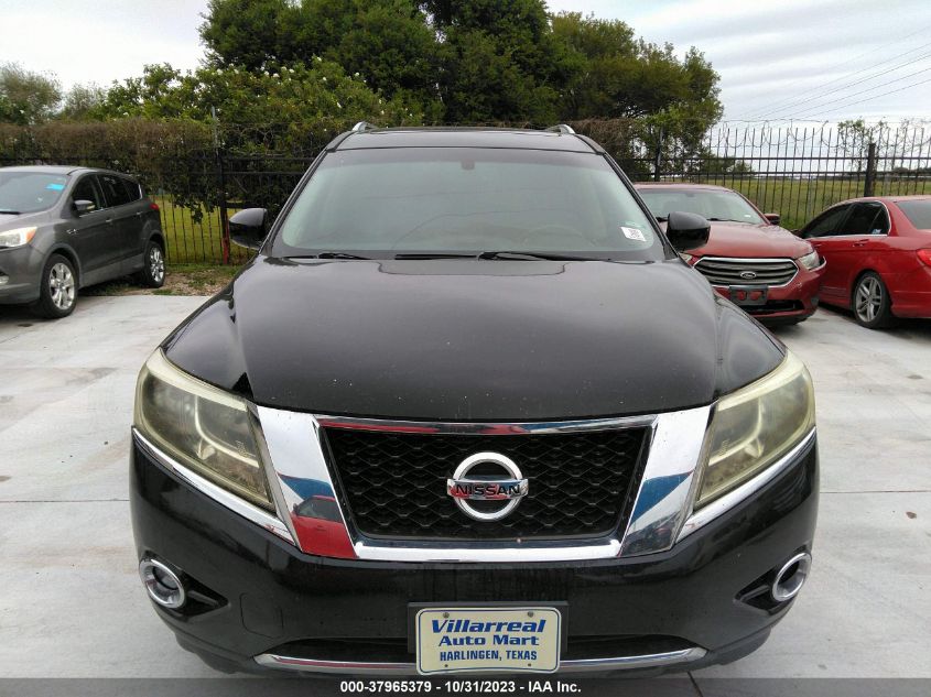 2013 NISSAN PATHFINDER SL - 5N1AR2MN6DC652455