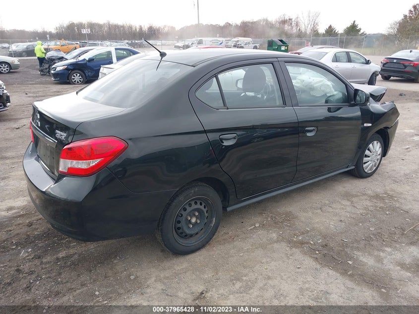 VIN ML32F3FJ7KHF06119 2019 MITSUBISHI MIRAGE G4 ES
